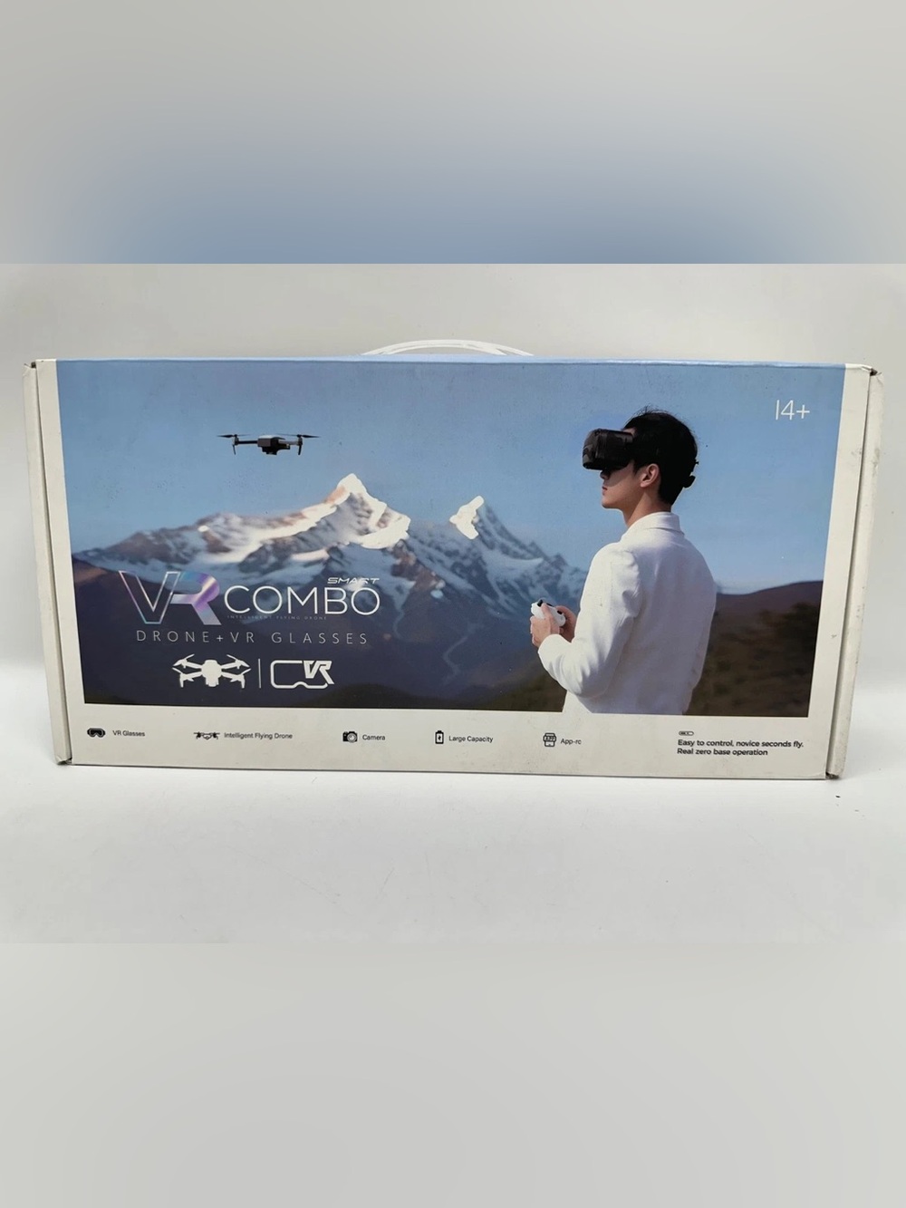 Smart VR COMBO Drone+ VR Glasses Fun Immersive Flying Perfect 4 Gifts & Beginner